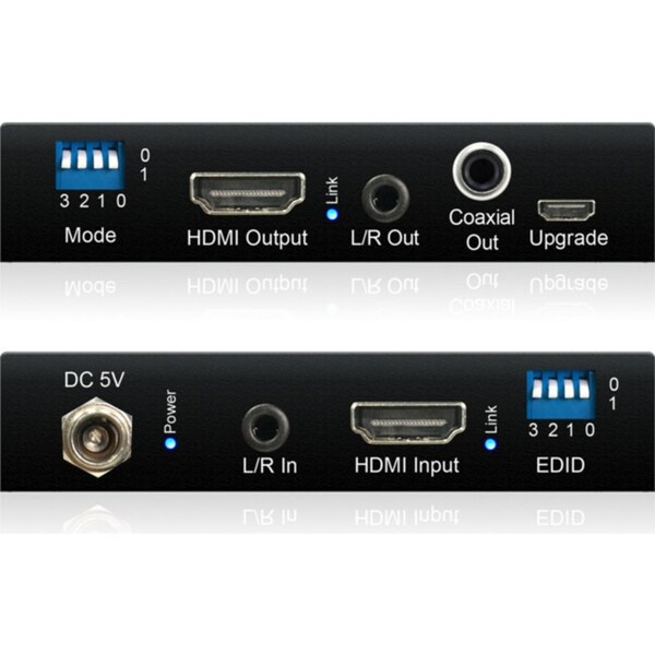 Blustream HDMI 4K 50/60Hz Scaler w/ Audio Embedder & De-Embedder HDCP2.2 EDID