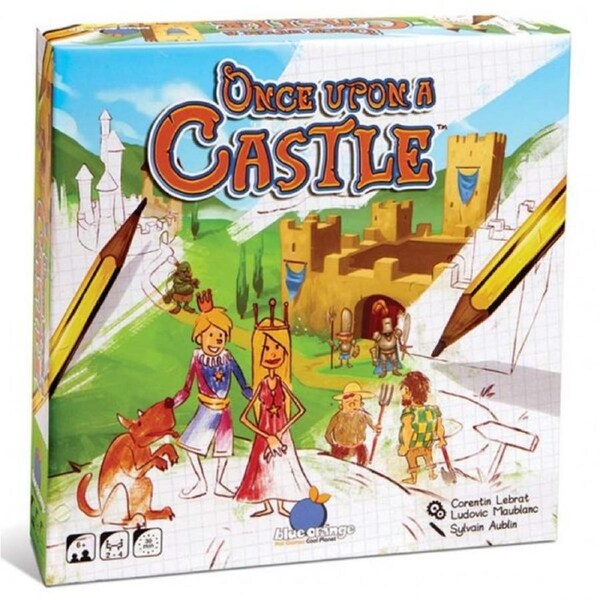Blue Orange Game Once Upon A Castle Board Game