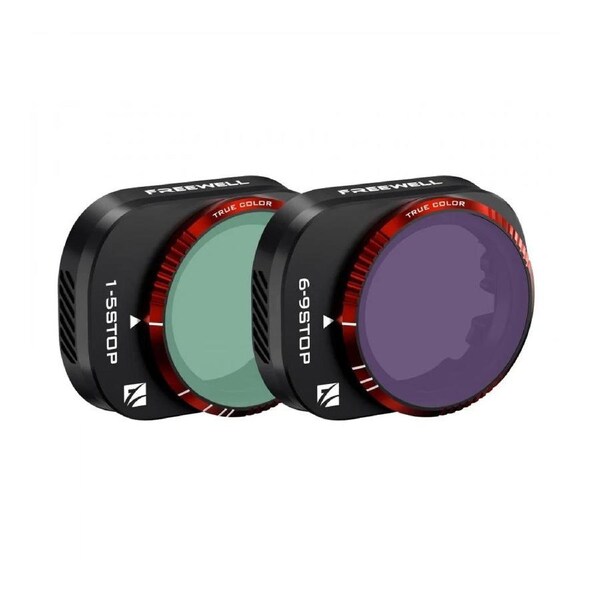 Freewell 2-Pack Varialble Filter Set (VND 1-5 & 6-9 Stop) for DJI Mini 4 Pro