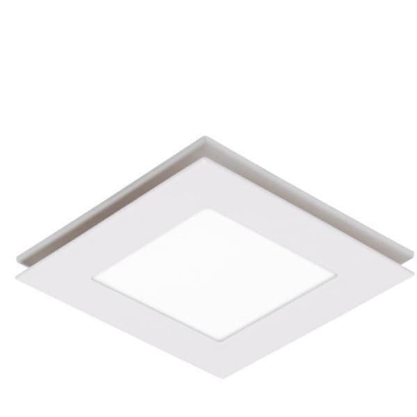 Martec Flow 300mm Square Exhaust Fan with Tricolour LED Light