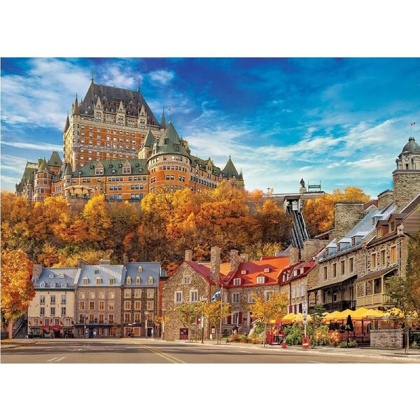 Eurographics - Quartier Petit Champlain, Quebec Puzzle 1000pc