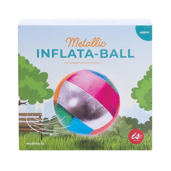IS Gift Metallic Inflata-ball - Large 40cm