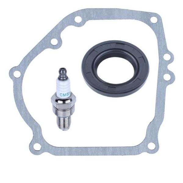 Lawn Mower Crank Crankcase Gasket Oil Seal Kit Compatible With Hond GX160 GX200 5.5HP 6.5HP 11381-ZH8-801