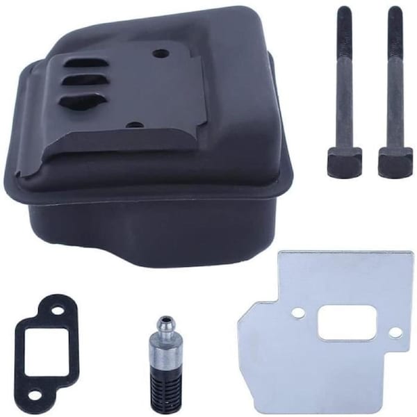 MS250 Exhaust Muffler Compatible With Stihl 021 023 025 MS210 MS230 Chainsaws 1123 140 0606 With Screw Bolt Mounting Gasket