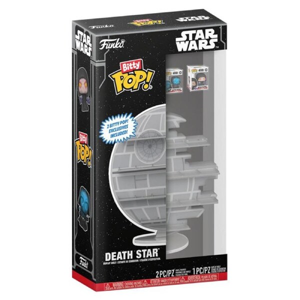 Star Wars Death Star Bitty Showcase Display Shelf Funko POP! Vinyl