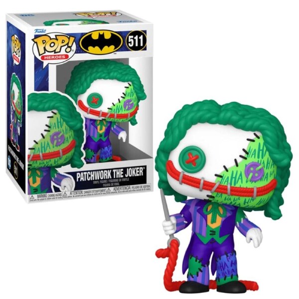 DC Comics Batman Patchwork The Joker Funko POP! Vinyl