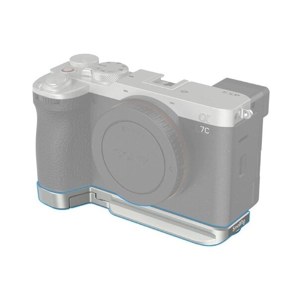 SmallRig Bottom Mount Plate for Sony Alpha 7C II / Alpha 7CR (Silver) 4439
