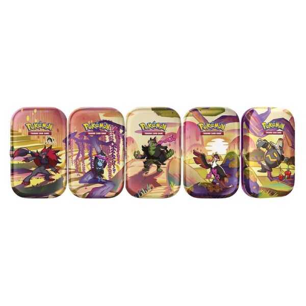 Scarlet & Violet Shrouded Fable Mini Tins (Set of 5) POKEMON TCG
