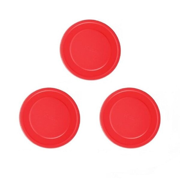 Kase 3pcs Lens Cap Kit for K100 Armour System (Red)