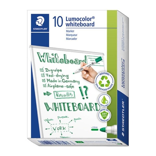 Staedtler W/BMrk 351 Bull Grn Bx10