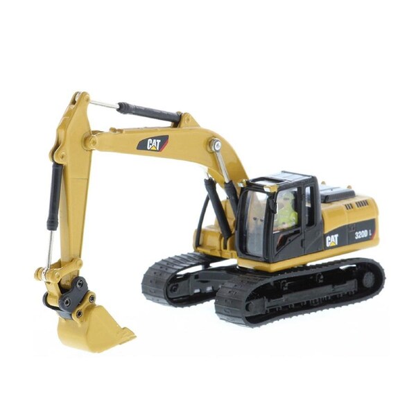 Diecast Masters 1:87 Cat 320D L Hydraulic Excavator W/Tools High Line HO Series