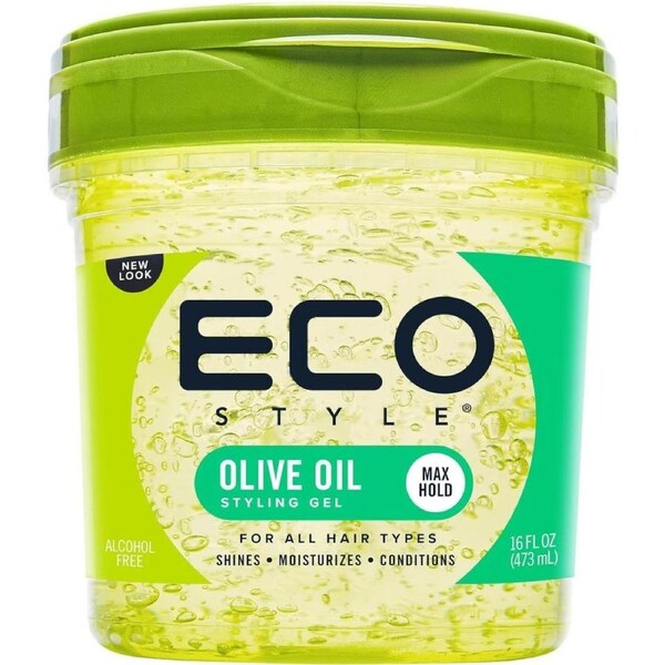 Eco Style Olive Oil Hair Styling Gel, 473 ml