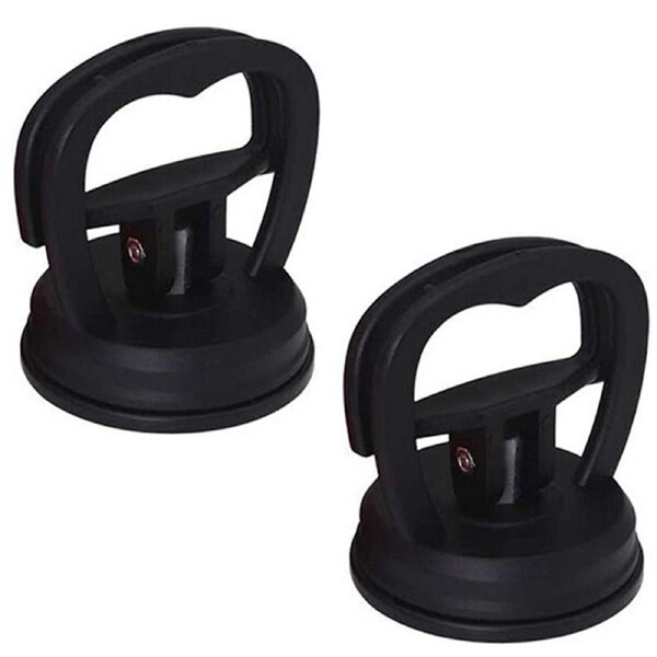 Car Van Dent Repair Suction Puller - 2pcs Black