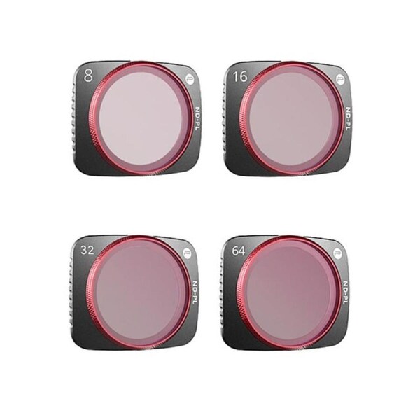 PGYTECH 4-pack ND-PL Filter Set for DJI Air 2S (ND8 16 32 64 PL) (Professional)