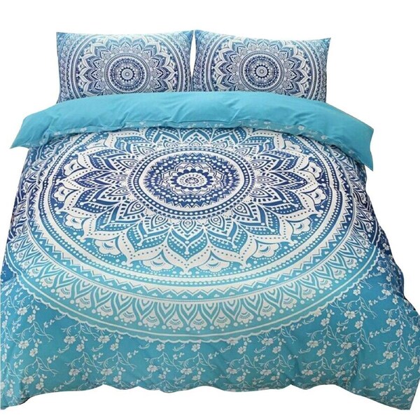 Ultra Soft Single Double Queen King Quilt Cover Set - Bohemian King Single