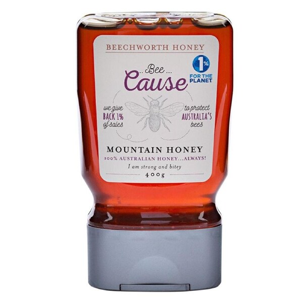 Beechworth Honey 100% Australian Bee Cause Mountain Honey Squeeze 400g