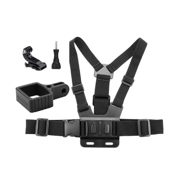 Sunnylife Aluminum Alloy 1/4 Adapter + Size Adjustable Comfortable Chest Band for Pocket 2