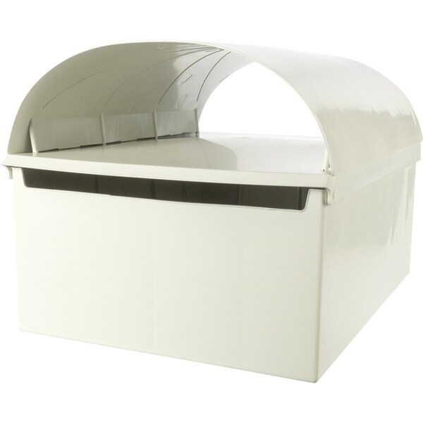Home Leisure Paterson Large Letterbox White Outdoor Home Organisation