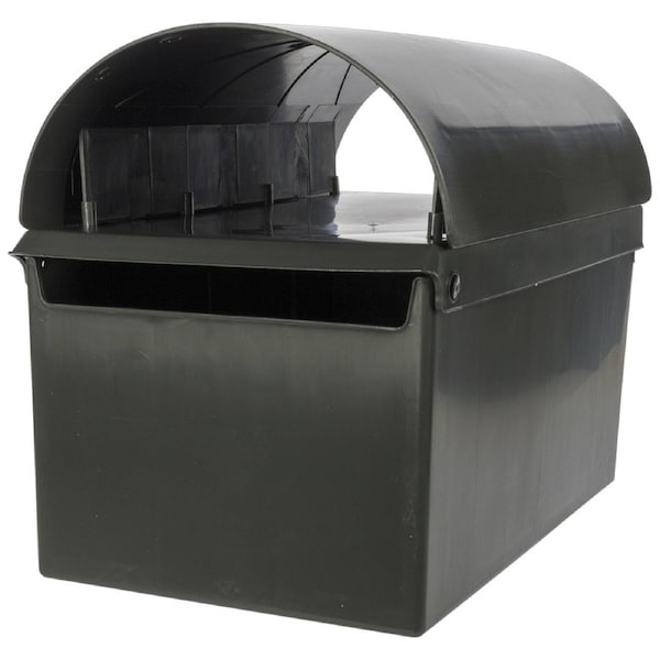 Home Leisure Paterson Small Letterbox Charcoal ative Outdoor Home