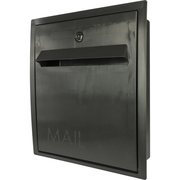 Home Leisure Mayfair Letterbox Charcoal ative Outdoor Landscape Home