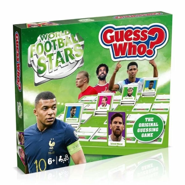 Guess Who - World Football Stars Board Game