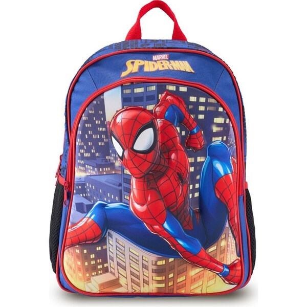 Marvel Kids/Children Spiderman 15" EVA School Backpack - Blue/Red