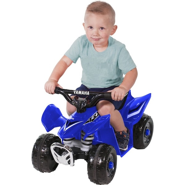 Yamaha Kids/Children ATV 6V Electric Mini Quad Bike Ride On Boys Toy Blue 3y+