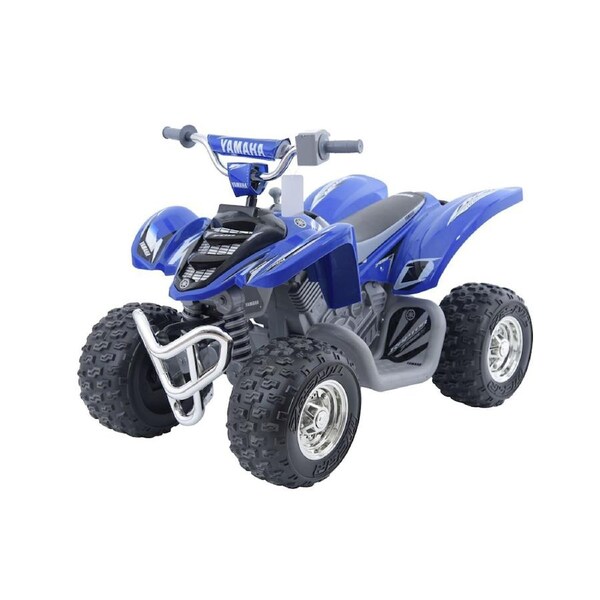 Yamaha Kids/Children 12V Electric Raptor ATV Ride On Boys Outdoor Toy Blue 3y+