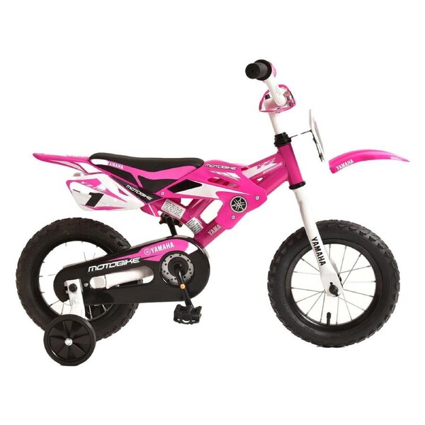 Yamaha Kids/Children MotoBike Child’s BMX Girls Youth 12" Bicycle Bike Pink 3y+
