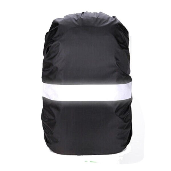 Foldable Waterproof Camping Travel Backpack Rain Cover - Black XS 20L