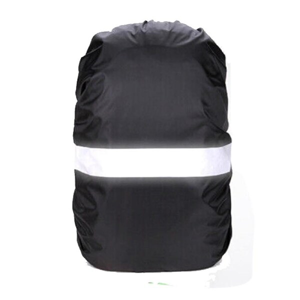 Foldable Waterproof Camping Travel Backpack Rain Cover - Black XL 70L