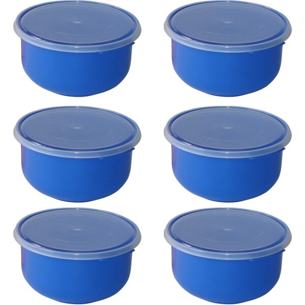 6x Home Leisure Seal & Serve Salad Bowl Kitchen Cooking Dining Serveware