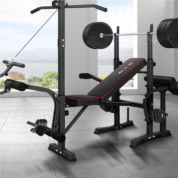 BLACK LORD Weight Bench 14in1 Press Multi-Station Fitness Home Gym Equipment