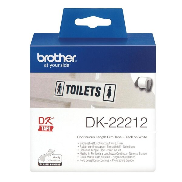 Brother DK-22212 White Roll