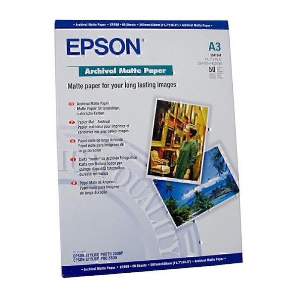 ARCHIVAL MATTE PAPER A3 QUANTITY 50 SHEETS