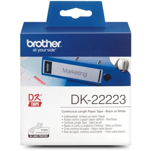 Brother DK-22223 White Roll