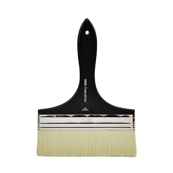 Liquitex Freestyle Paint Brush Large Broad Flat Short Handle 8'' Art Painting