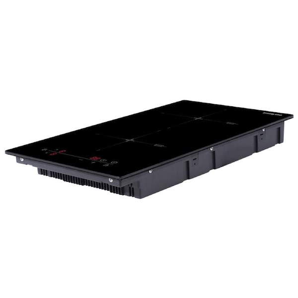 GASLAND chef 30cm Induction Cooktop, Boost Function Touch Control Electric Stove Build-in 2 Cooking Zone Burner Kitchen Stove Top, 3500W Cooking Power, Shut Down Protection, Timer