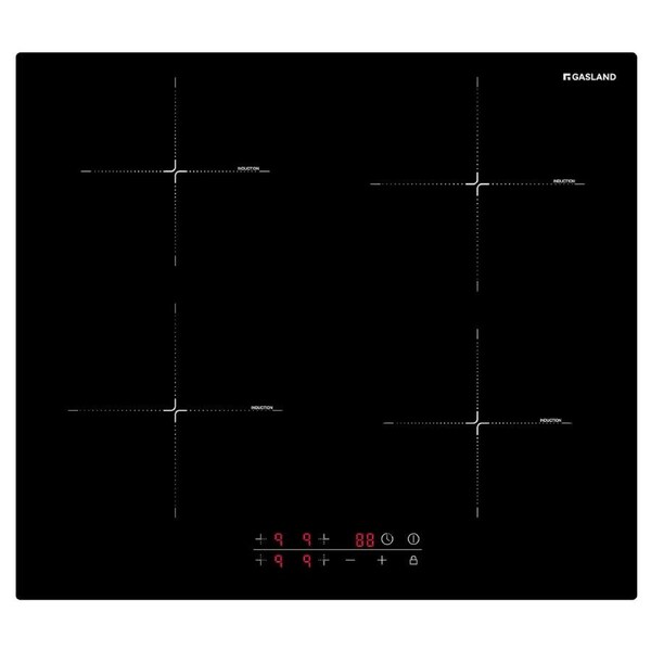 GASLAND chef 60cm Induction Cooktop, 4 Powerful Cooking Zones Built-In Electric Cooktops, 7000W 4 Burners Smart Touch Control Kitchen Stove Top