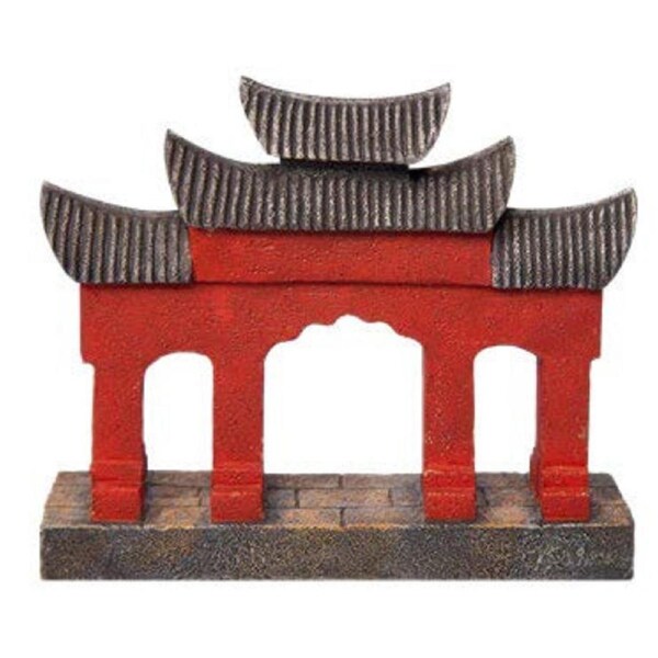 Aqua One Triple Arch Ornament 12x3x10cm (37481)