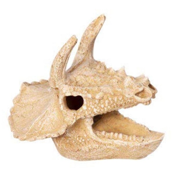 Aqua One Bisticeratops Skull Ornament 12x14x12cm (37487)