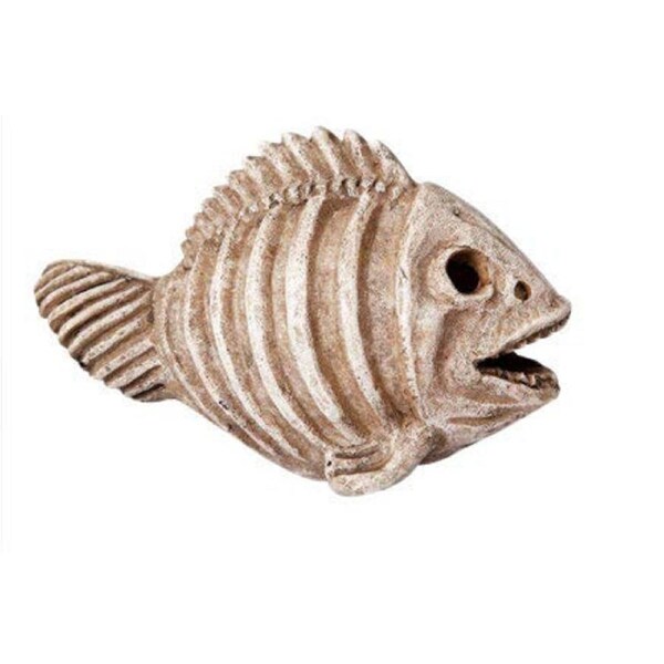 Aqua One Bone Fish Medium Ornament 8.5x15.5x10cm (37484M)