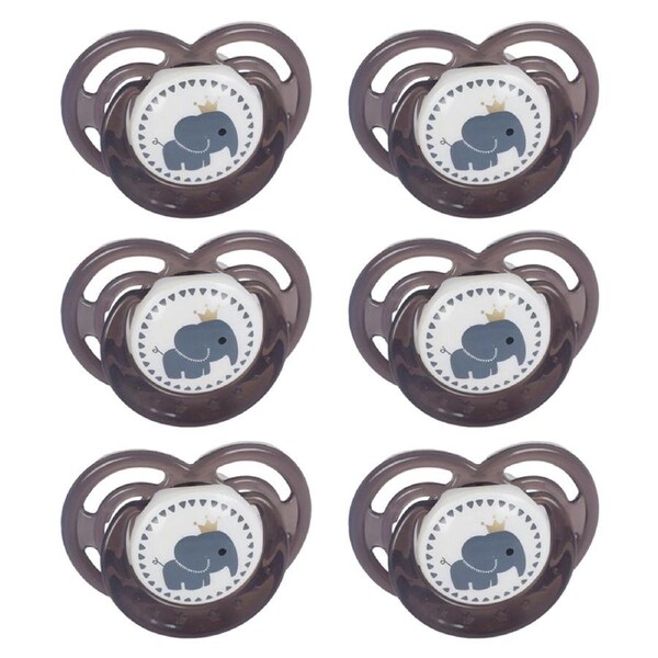 6x 2pc Cuddle Bug Baby/Toddler Silicone Chew Soft Pacifier Soother/Teether 18M+