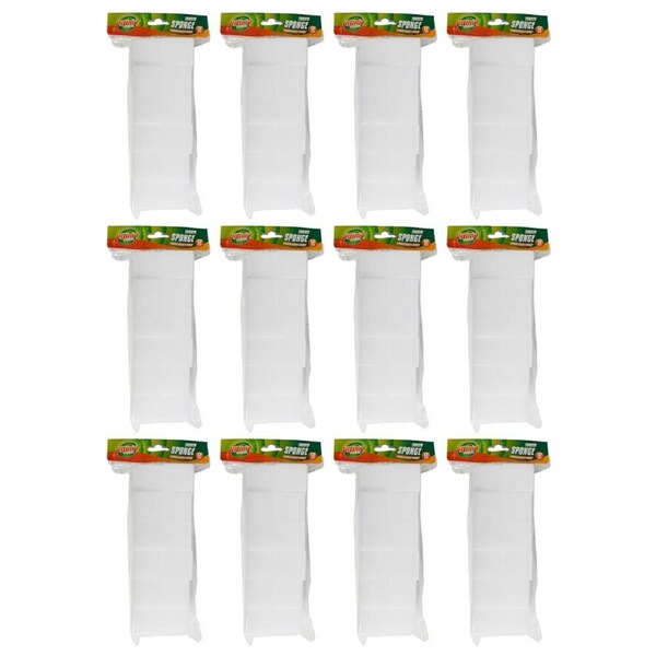 12x 12pc Ultimo Eraser Sponge Cleaning Sponge Stain Removal Household 6.5x3.5cm