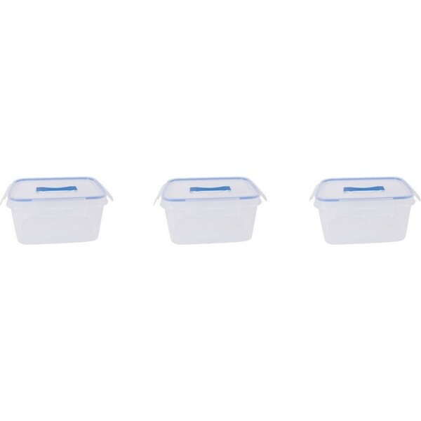 3x Urban Kitchen Med Storage Container w/ Clip Lock Silicone Lid 30x23.2cm