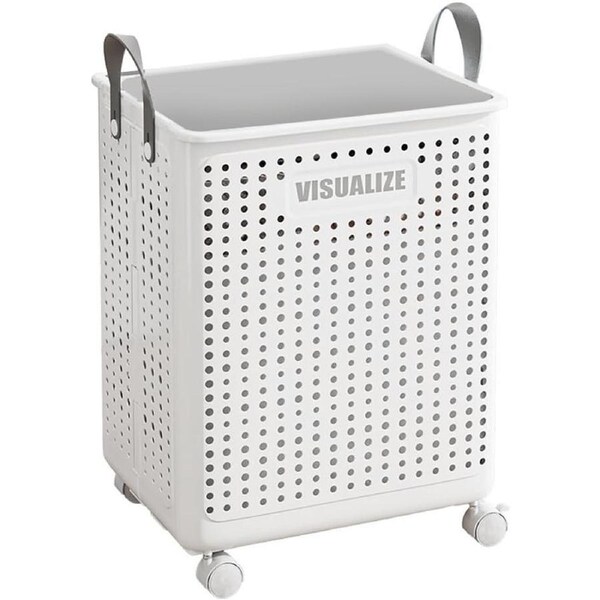 Dirty Clothes Basket, Laundry Basket, Folding Laundry Basket, Washing Clothes Storage With pulley