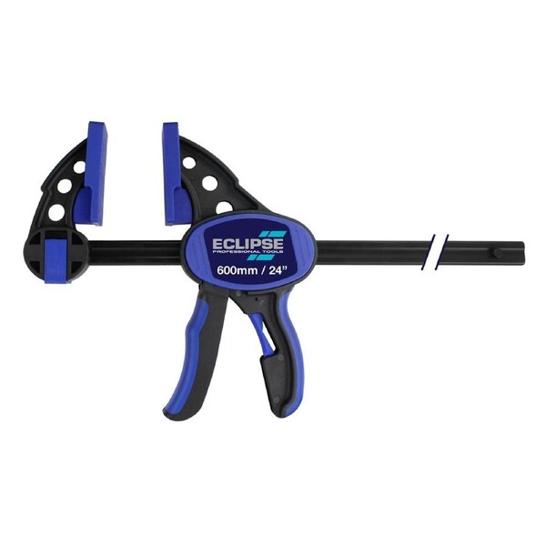 Eclipse Pro Tools One-Handed Reversible Steel Bar Clamp 150kg/610mm Hand Tool