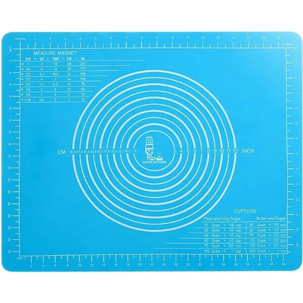 pastry Mat for Non Stick Baking Mats, Dough Rolling Mat, Kneading/Fondant/Pie Crust Mat (20''×28'')