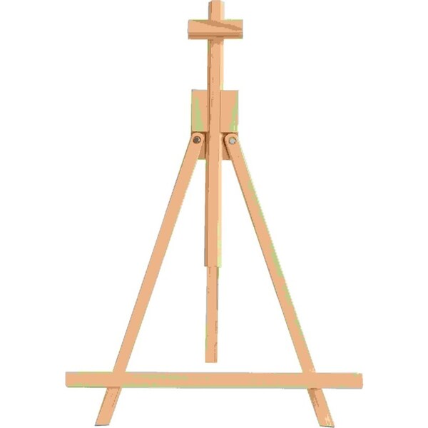 Jasart Academy Tabletop Display Easel Painting Canvas Display Stand 90cm Natural