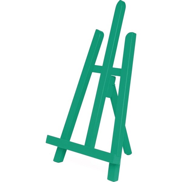 Jasart Tabletop Painting Colour Easel Drawing Canvas Holder Stand 29x40cm Green
